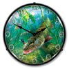 In The Thick of It Muskie Wildlife LED Clock