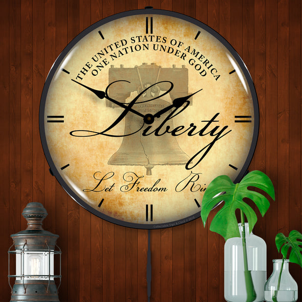 Liberty Bell LED Clock