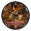 Marine Corps Memorial Iwo Jima LED Clock