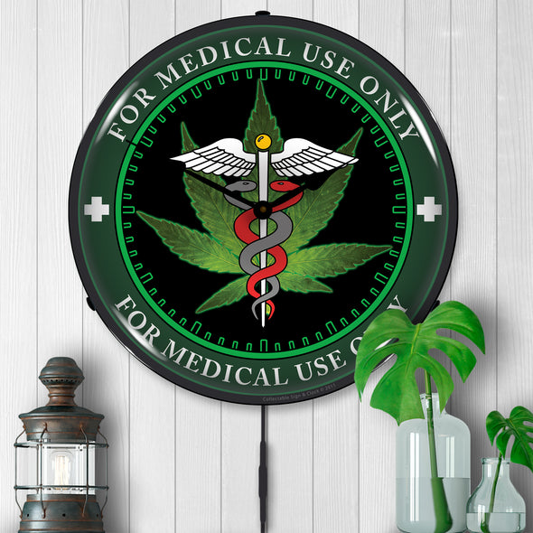 Medical Marijuana LED Clock
