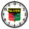 Oliver Farm Machinery LED Clock