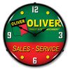Oliver Tractor Sales & Service LED Clock