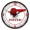 Pontiac Indian LED Clock