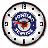 Pontiac Service LED Clock