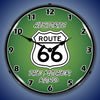 Route 66 The Mother Road LED Clock