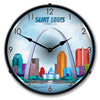 St Louis City Skyline LED Clock