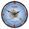 State of Alaska LED Clock
