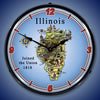 State of Illinois LED Clock