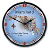State of Maryland LED Clock