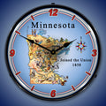 State of Minnesota LED Clock