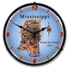 State of Mississippi LED Clock