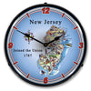 State of New Jersey LED Clock