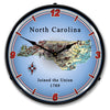 State of North Carolina LED Clock
