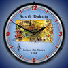 State of South Dakota LED Clock