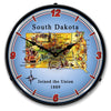 State of South Dakota LED Clock