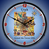 State of Utah LED Clock