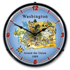 State of Washington LED Clock