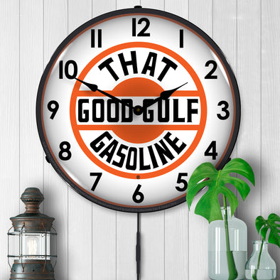 That Good Gulf Gasoline LED Clock