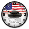 WWII Patton Tank LED Clock