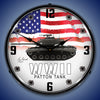WWII Patton Tank LED Clock