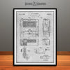 1939 Carrier Air Conditioning System Patent Print Gray
