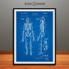 1959 Anatomical Skeleton Patent Print Blueprint