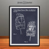 2001 Lacrosse Gloves Patent Print Blackboard