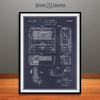 1939 Carrier Air Conditioning System Patent Print Blackboard