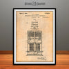 1921 Carrier Refrigerating System Patent Print Antique Paper