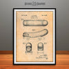 1952 Oscar Mayer Wienermobile Patent Print Antique Paper