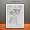 1946 Willys Jeep Station Wagon Patent Print Gray