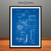 1930 Henry Ford Cowl Patent Poster Blueprint