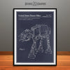 1982 George Lucas Toy Vehicle Patent Print Blackboard