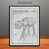 1982 George Lucas Toy Vehicle Patent Print Gray
