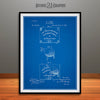 1891 Ouija Board Patent Print Blueprint