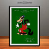 1934 Walt Disney Big Bad Wolf Colorized Patent Print Green