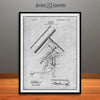 1906 Lohmann Telescope Patent Print Gray