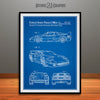 1990 F40 Ferrari Patent Print Blueprint