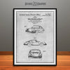 1964 Porsche 911 Carrera Patent Print Gray