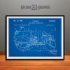 1946 Road Roller Patent Print Blueprint