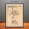 2004 NASA Mars Exploration Rover Patent Print Antique Paper