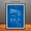 1933 Soccer Goal Patent Print Blueprint