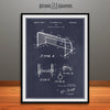 1933 Soccer Goal Patent Print Blackboard