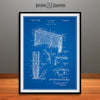 1947 Hockey Goal Patent Print Blueprint
