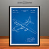 1953 Lockheed C-130 Hercules Transport Aircraft Patent Print Blueprint