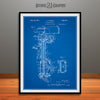 1931 Johnson Outboard Motor Patent Print Blueprint