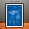 1937 Trumpet Patent Print Blueprint