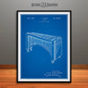1936  Marimba Xylophone Patent Print Blueprint