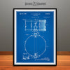 1939 Slingerland Radio King Snare Drum Patent Print Blueprint