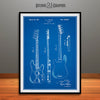 1952 Fender P1 Bass Guitar Patent Print Blueprint